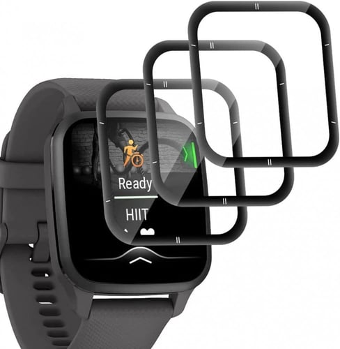 4 قطع - حامي شاشة لساعة جارمن فينو اس كيو 2