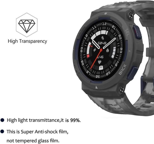 شاشة حماية لساعة أمازفيت اكتيف ايدج