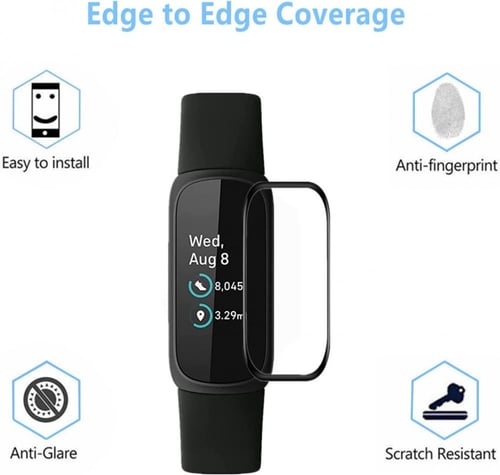 4 قطع - حامي شاشة لساعات فيتبيت انسباير 3