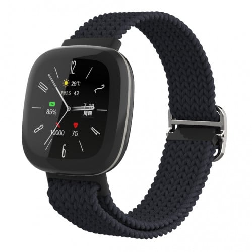 سوار تبديل نايلون مظفر لساعة فيتبيت فيرسا 3 / فيرس...