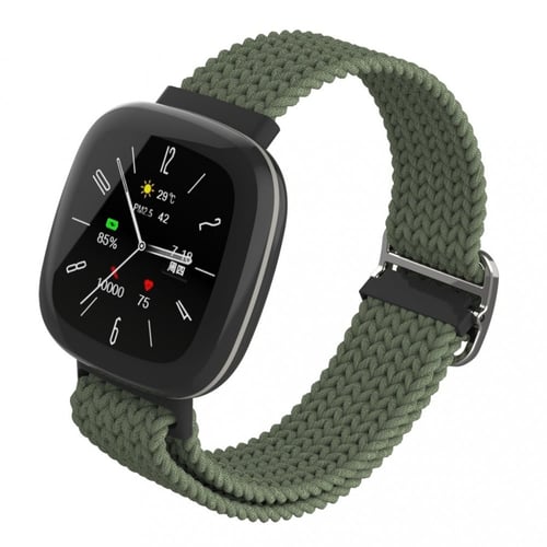 سوار تبديل نايلون مظفر لساعة فيتبيت فيرسا 3 / فيرس...