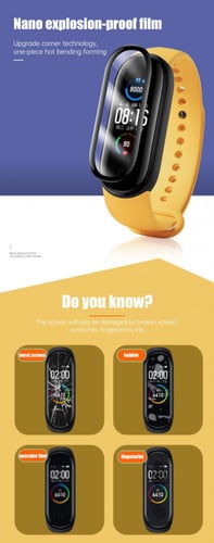 شاشة حماية لساعة شاومي ماي باند 7