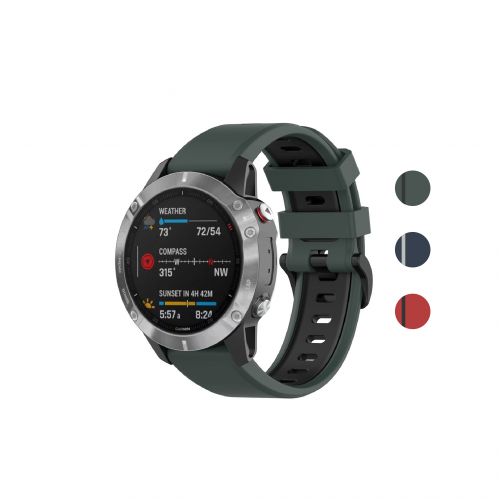 سوار تبديل رياضي لاصدارات ساعة جارمن فينكس 5 اس, 6...