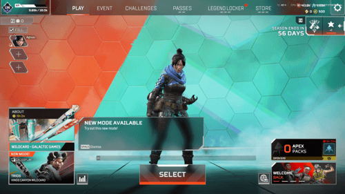 حساب ايبكس ليجند , المستوى 136 + سكنات ليجندري