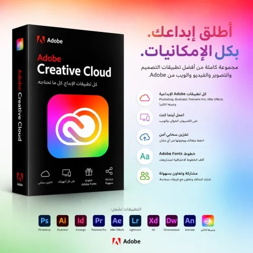 كود رقمي برامج ادوبي كلاود - مضمون