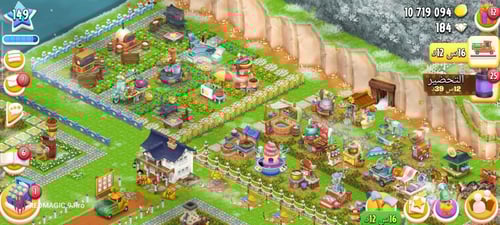 مزرعة Hay Day لفل 149 + تصميم مميز وجاهز للمزرعة