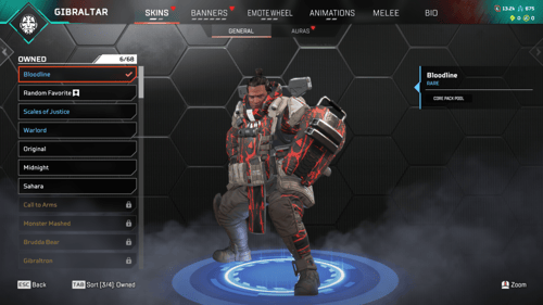 حساب ايبكس ليجند , المستوى 102 + سكنات 49