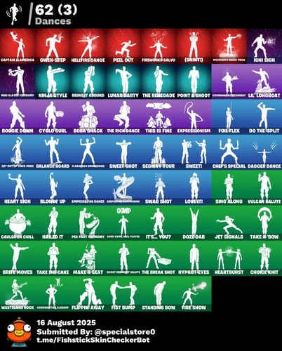 حساب فورت نايت + السكنات 64 + سكنات مميزة ومرغوبة...