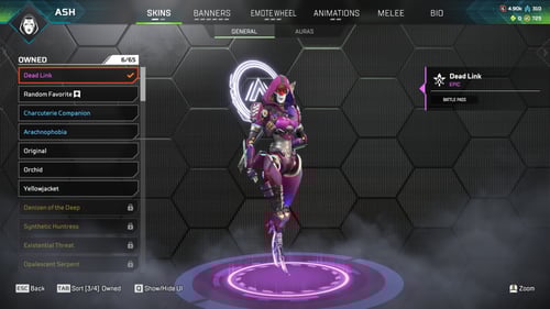 حساب ايبكس ليجند , المستوى 162 + سكنات 103