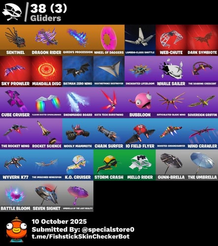 حساب فورت نايت + السكنات 53 + سكنات نادرة + ايميل...