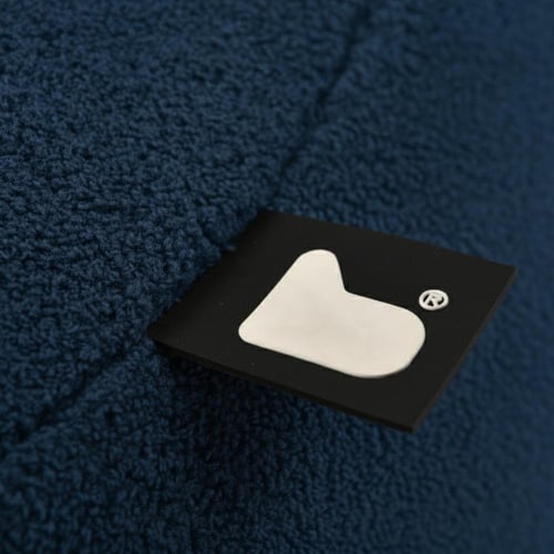 كرسي بين باج للاطفال صغير داخلي تيدي - أزرق غامق