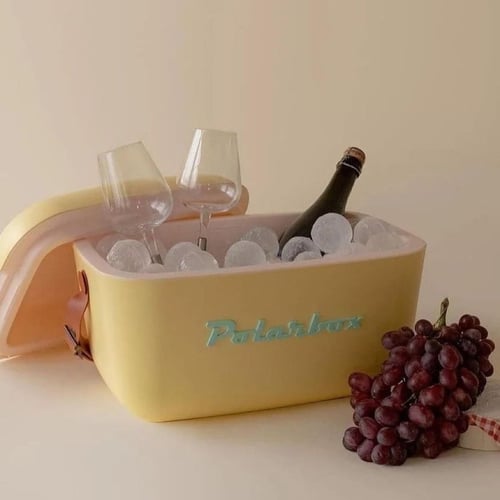 صندوق حافظ للبرودة كلاسيك - اصفر - 20 لتر