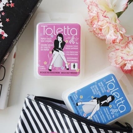 توليتا غطاء كرسي الحمام للاستخدام مرة واحدة - 5 غط...