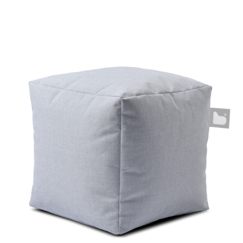 مسند قدم بوف بي بوكس باستيل فاخر - رمادي أزرق