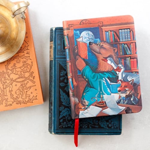 دفتر وسط Moonlight Stories "غير مخطط"