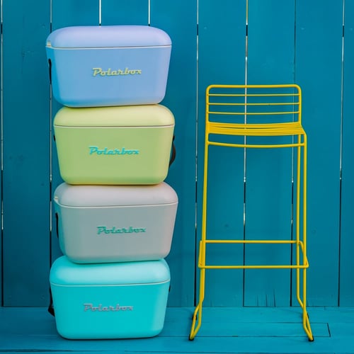 صندوق حافظ للبرودة بوب - اصفر - 20 لتر