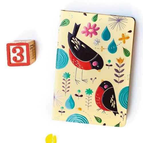 دفتر صغير Mother Robin " مخطط "