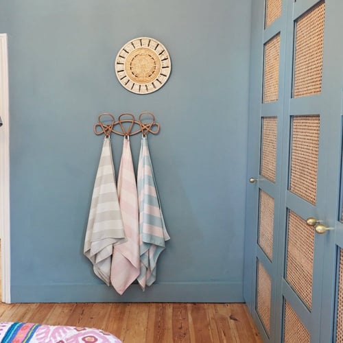 منشفة حمام - كوكونت كريم - مقاس كبير جدا