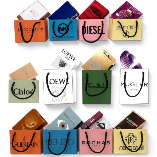 بكج عينات عطور مع الاكياس