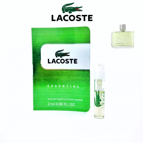 عينة عطر لاكوست اسنتشل الاخضر