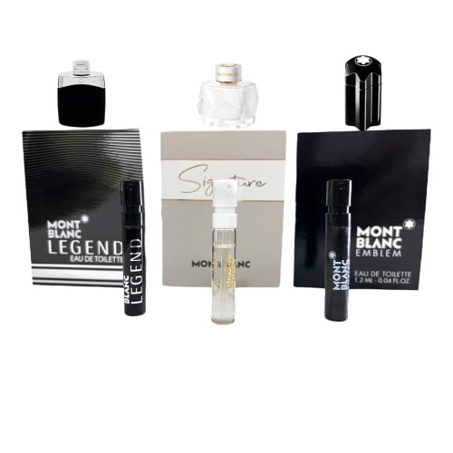 بكج عينات عطور مونت بلانك 12 حبة
