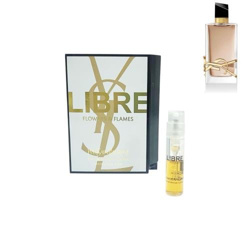 عينة عطر اف سان لوران ليبر فلاورز آند فلايمز أو دو...