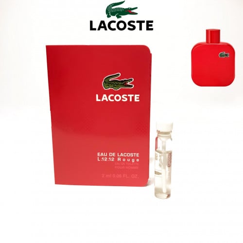 عينة عطر لاكوست الاحمر