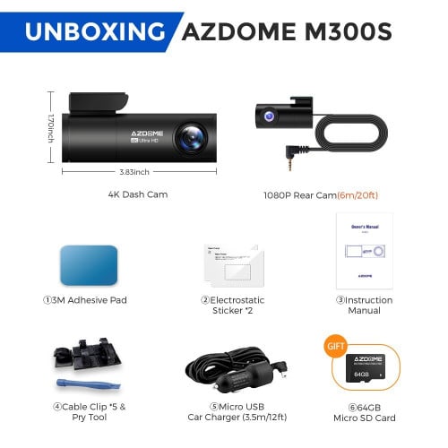 Dash cam 4K