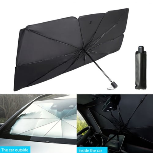 عرض 3 مضلات للسيارة للوقاية من اشعة الشمس عالية ال...