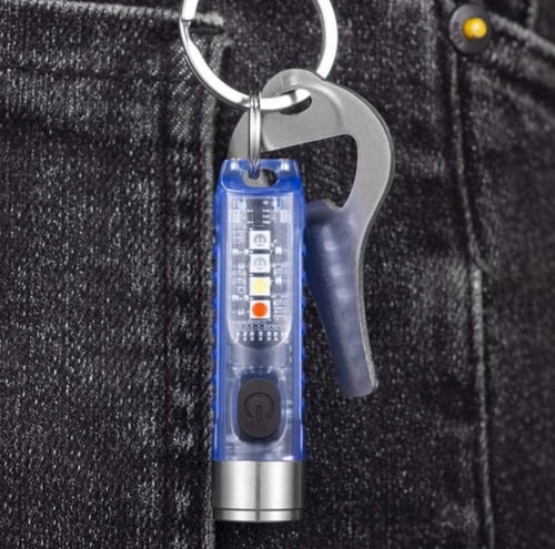 كشاف صغير للرحلات - يجي مع ميدالية المفاتيح صغير ج...