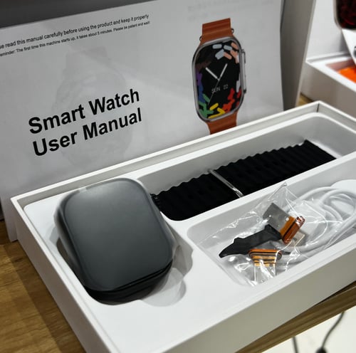 ساعه ذكيه 8 الترا بشريحة SIM و كاميرا للتصوير و تد...