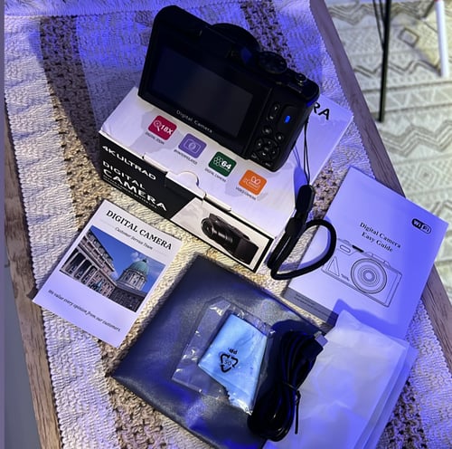 كاميرا ديجيتال 4K - و دقة عالية 64 ميجابكسل و سعة...