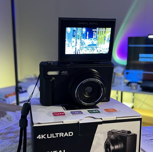 كاميرا ديجيتال 4K - و دقة عالية 64 ميجابكسل و سعة...