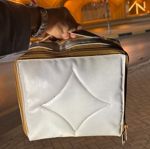 موقد غاز عينين 2 ، مصنوع من الاستيل كذلك مضاف له ز...