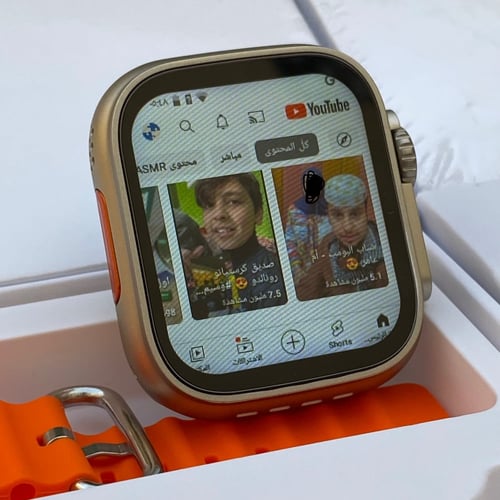 ساعه ذكيه 8 الترا بشريحة SIM تدعم التيك توك والسنا...