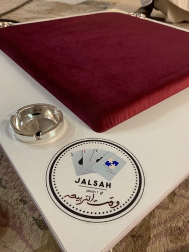 طاولة بلوت - بجرس