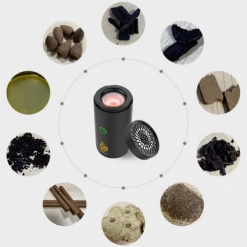 مبخرة الكترونية محمولة بمدخل USB تصلح للمكاتب وللس...