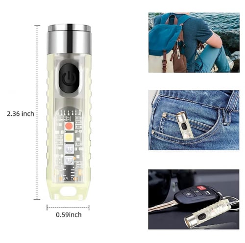 كشاف صغير للرحلات - يجي مع ميدالية المفاتيح صغير ج...