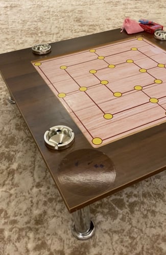 طاولة بلوت VIP - بجرس