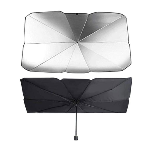 عرض 3 مضلات للسيارة للوقاية من اشعة الشمس عالية ال...