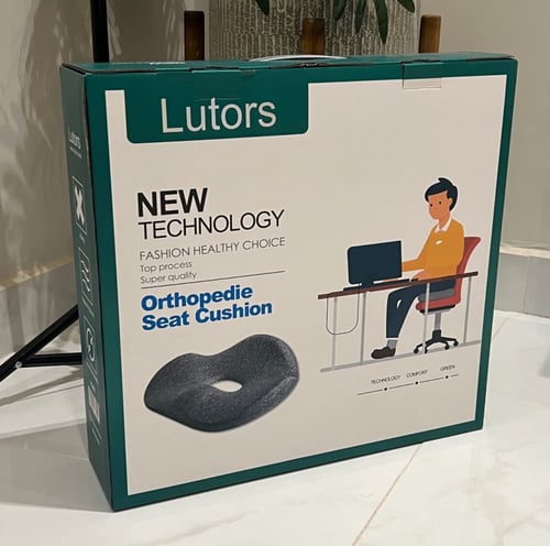 وسادة جلوس طبية من Lutors مريحة تنفع للمكاتب وللسي...