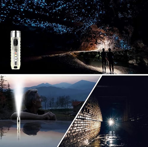 كشاف صغير للرحلات - يجي مع ميدالية المفاتيح صغير ج...