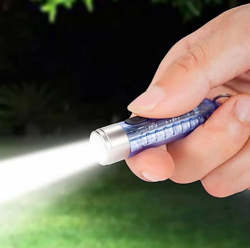 كشاف صغير للرحلات - يجي مع ميدالية المفاتيح صغير ج...