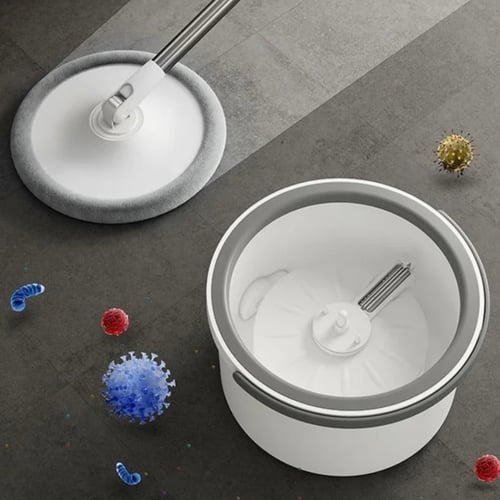 الممسحة الارضية الذكية ممسحة دوارة للضغط تعزل الما...