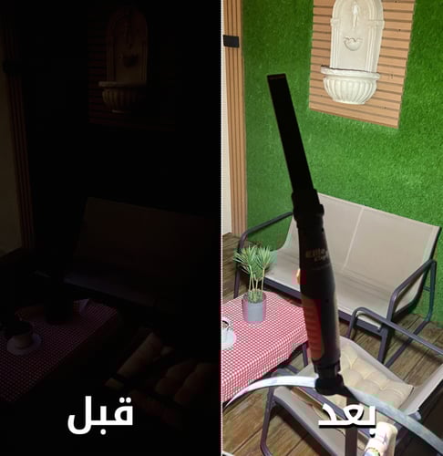 اضاءة ليد مغناطيس التفاف 360ْ درجة اضاءة قوية تصلح...