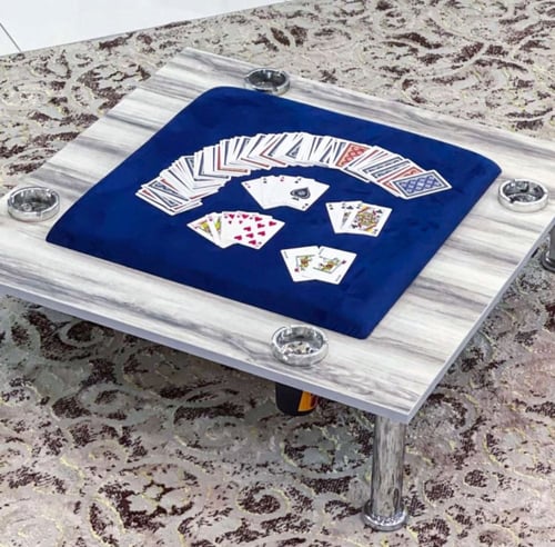 طاولة بلوت - بجرس