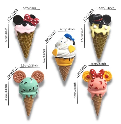 مغناطيس ايسكريم ميكي ماوس 2