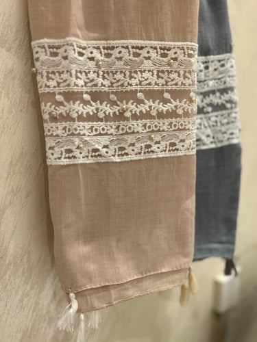 طرحه لينن مطرزه