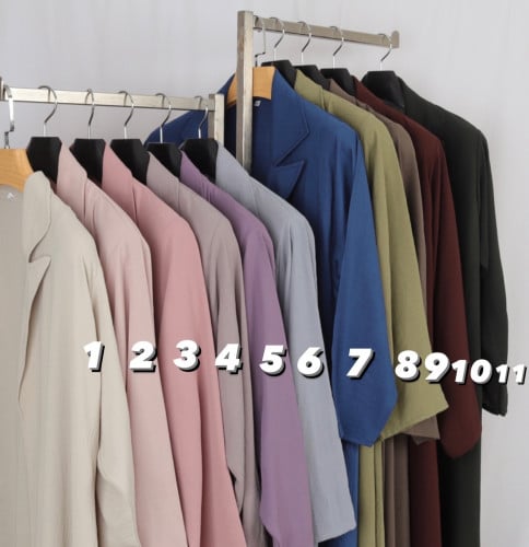 طقم عبايه كلوش