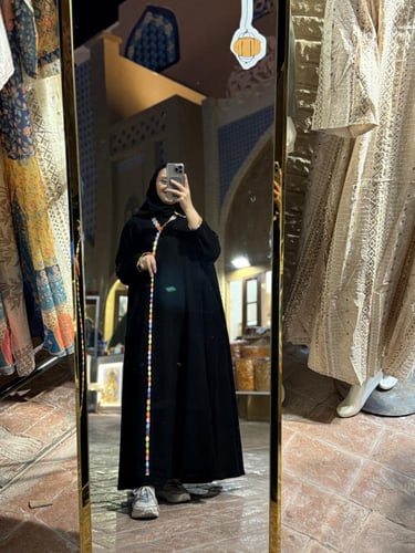 Colorful Abaya